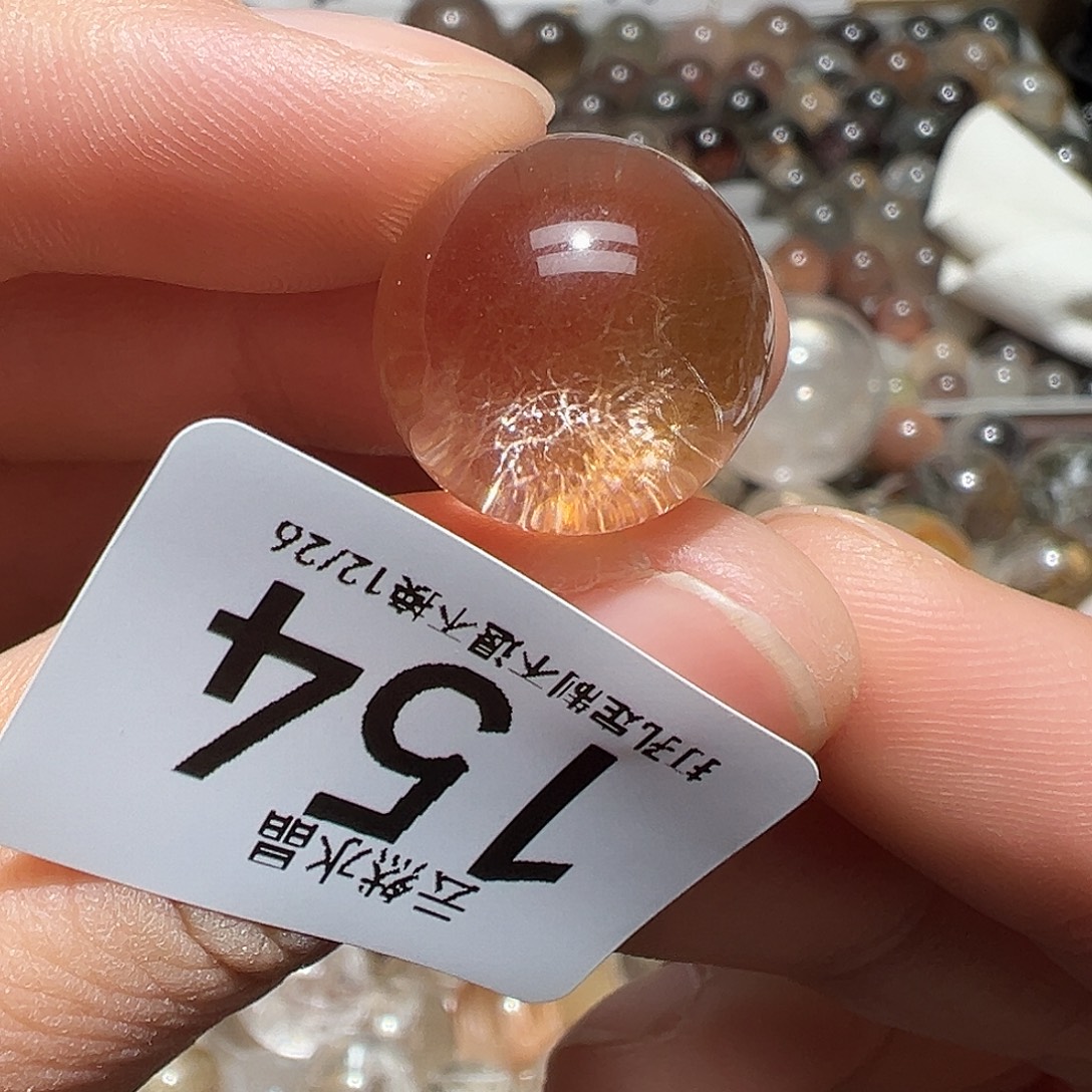 珠宝半成品水晶未镶嵌