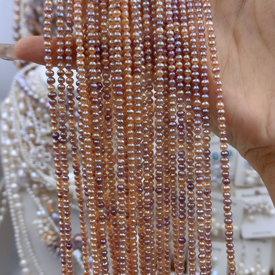 银S925镶嵌项链耳饰淡水珍珠