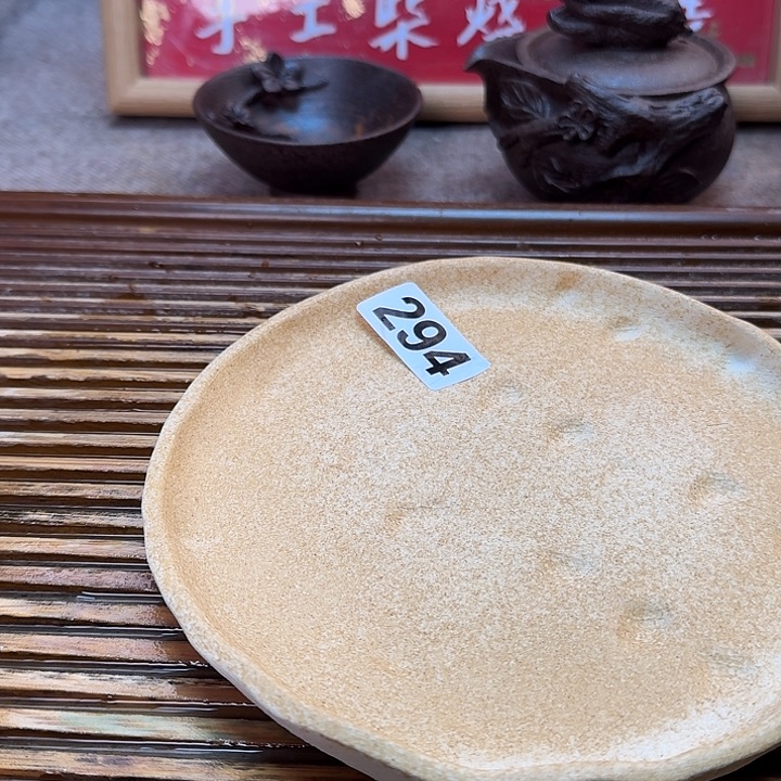 纯手工制作粗陶茶具