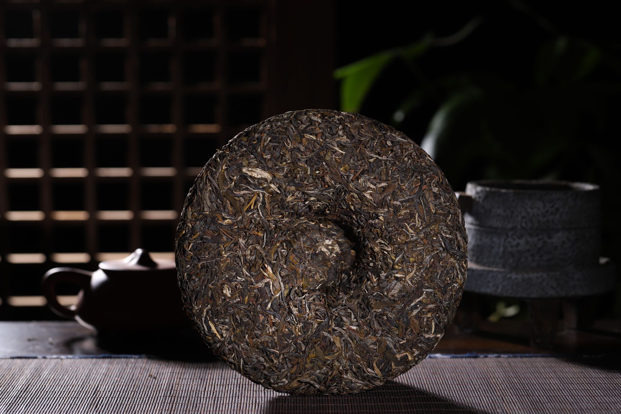 水果塘古树生茶饼200g