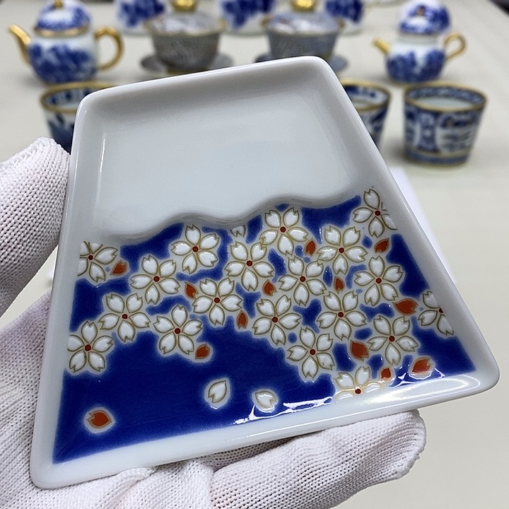 摆件九谷正品保真