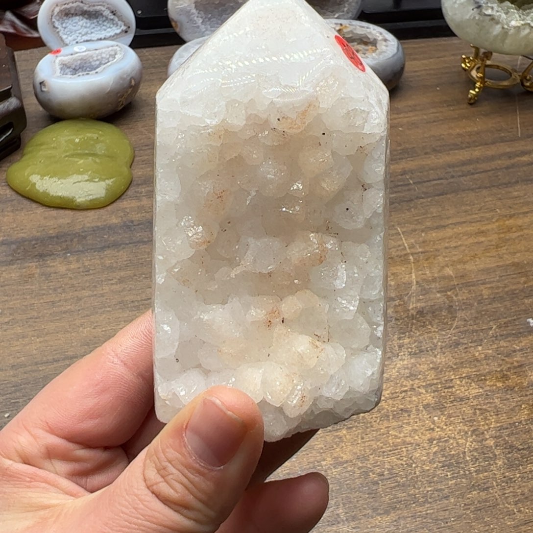 水晶水晶无镶嵌未镶嵌水晶摆件柱48