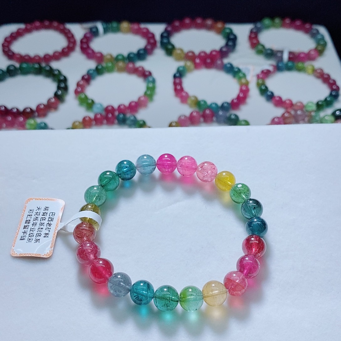 手链未镶嵌碧玺8.4mm左右