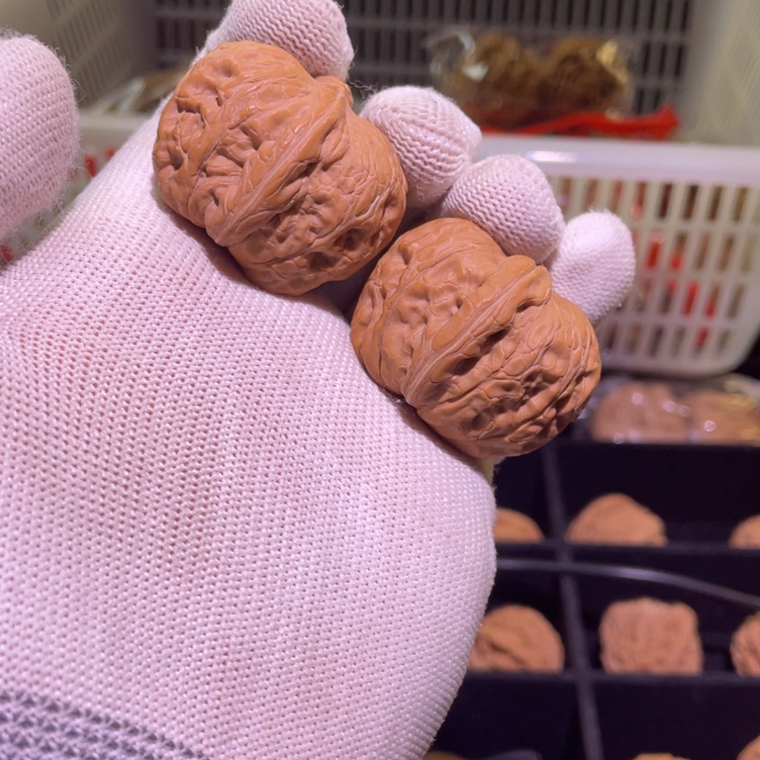 文玩核桃把件平谷元宝 382