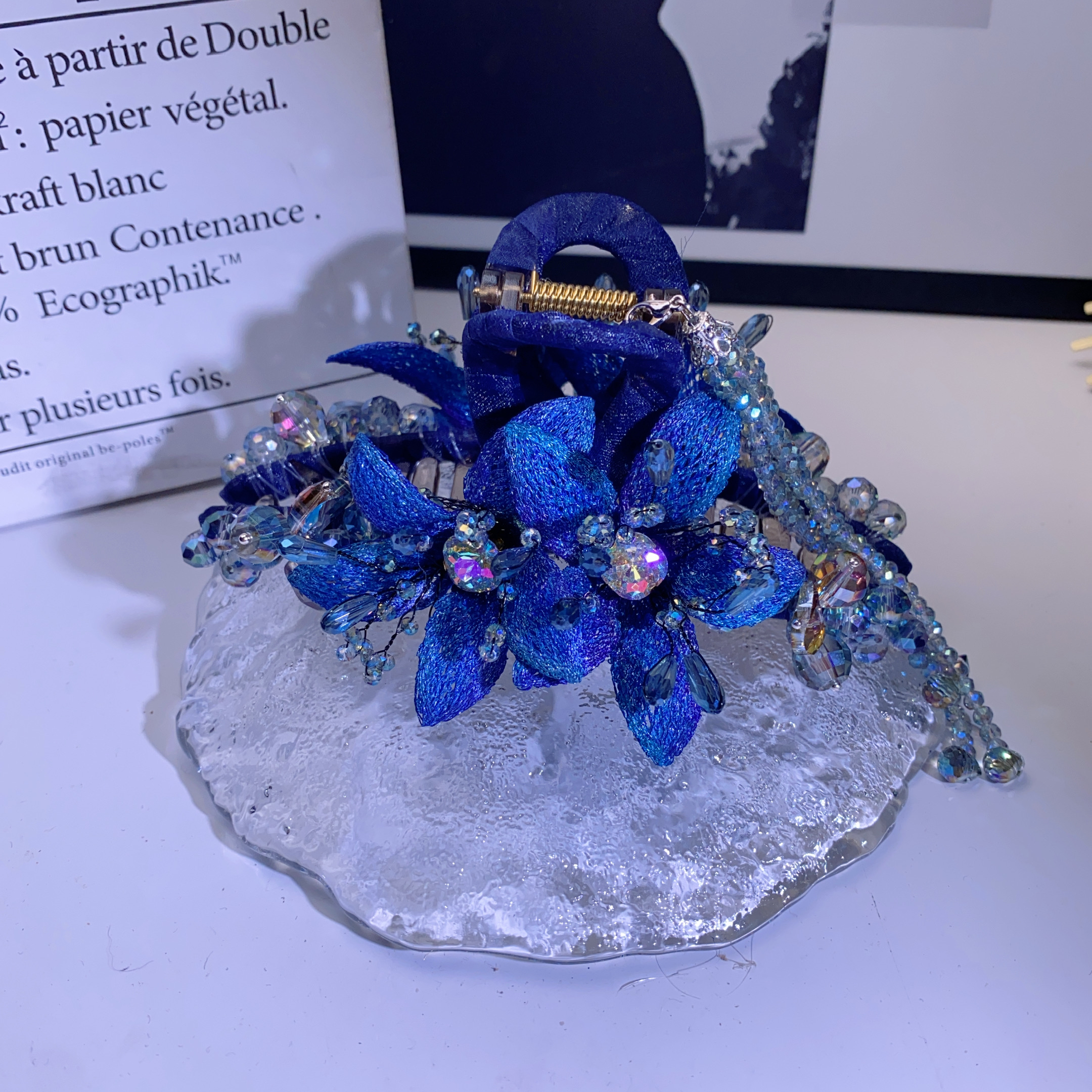 A8655编号紫莹轻奢发饰