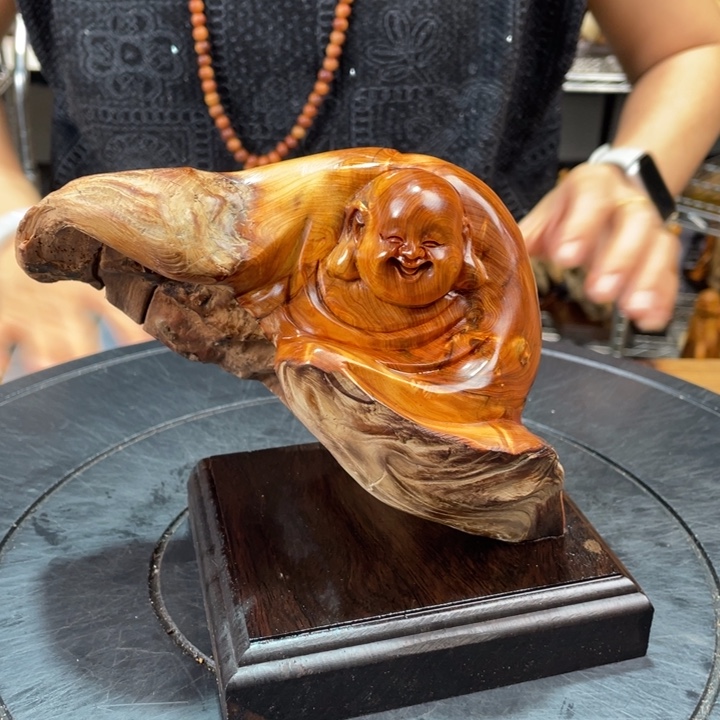 柏木（崖柏）手把件