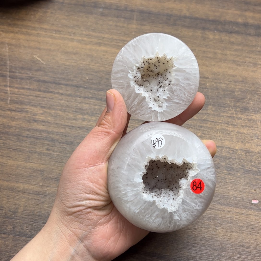 水晶水晶未镶嵌水晶摆件精抛盆84