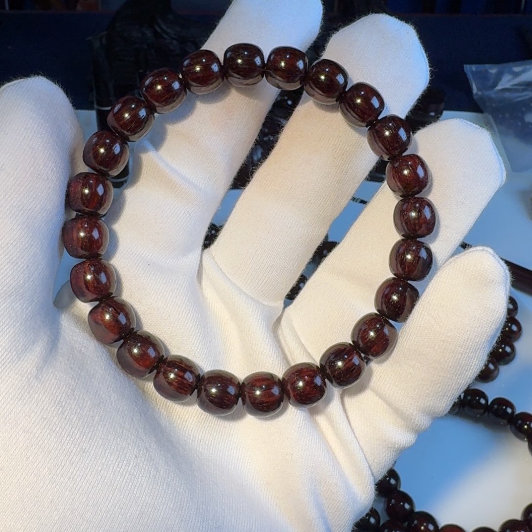 大***觉手串/手链小叶紫檀印度小叶紫檀日本三味线古琴料高精尖