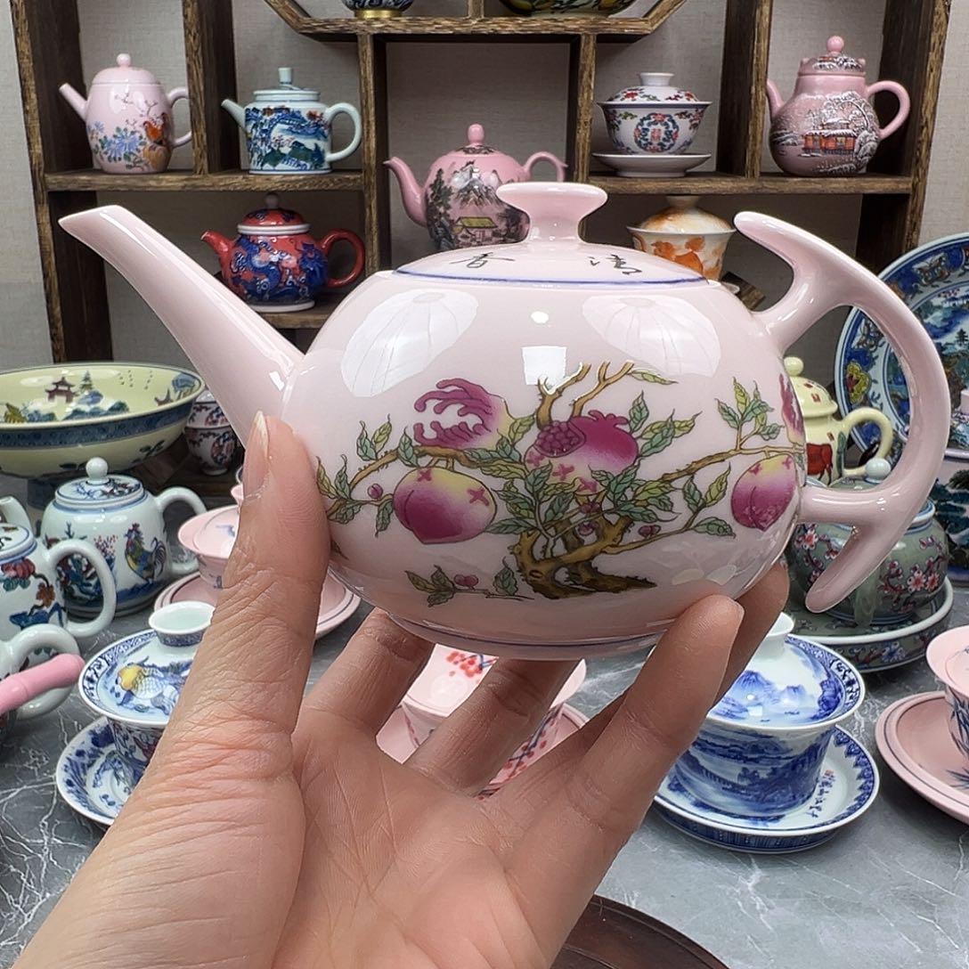 摆件陶景德镇陶瓷567老厂瓷11