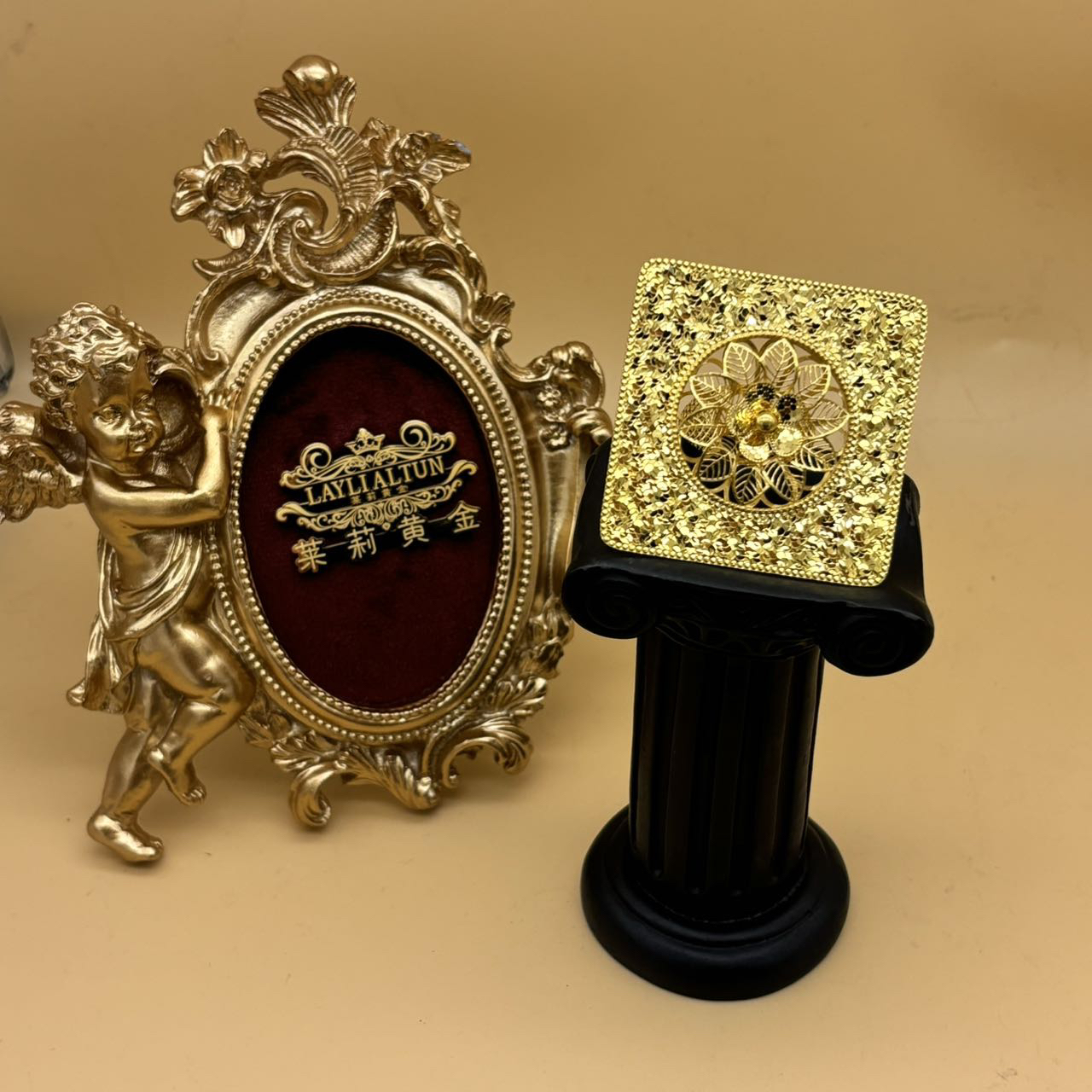 A播 17.62g 足金999 戒指d