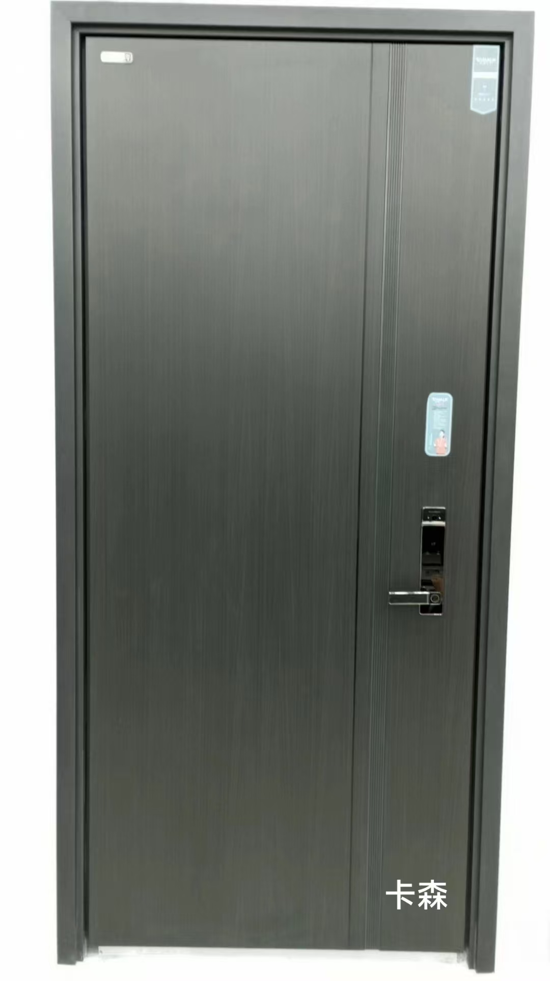 防盗门大屏指纹锁 包安装