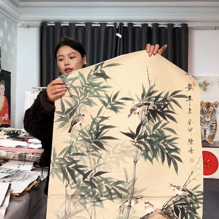 国画纯手绘图纯手绘