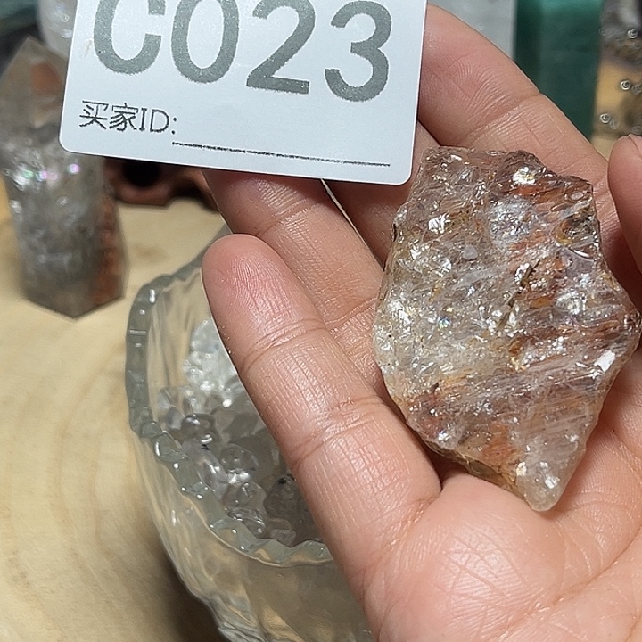 广***静未镶嵌水晶珠宝半成品