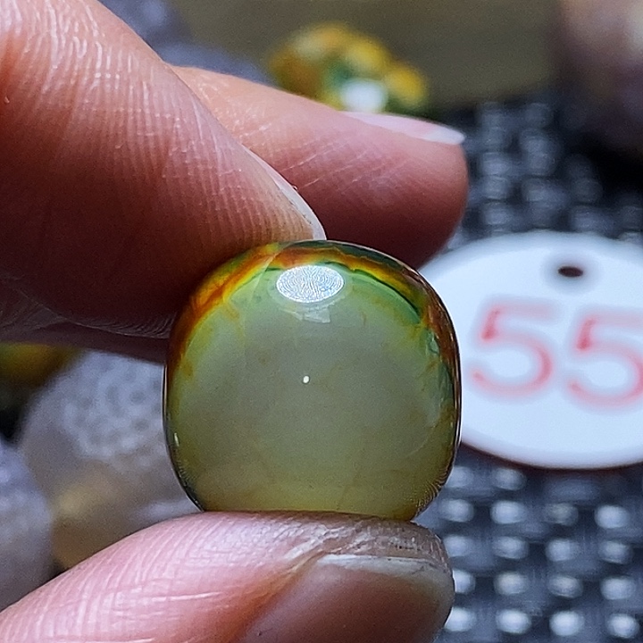 谷***玛瑙/玉髓未镶嵌颈饰