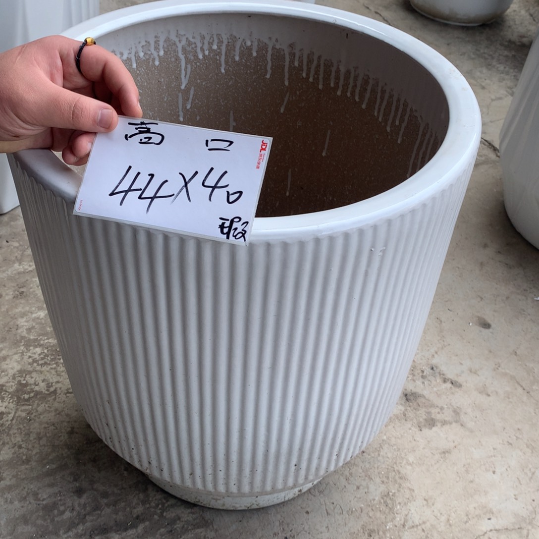 瑕疵高温陶瓷花盆