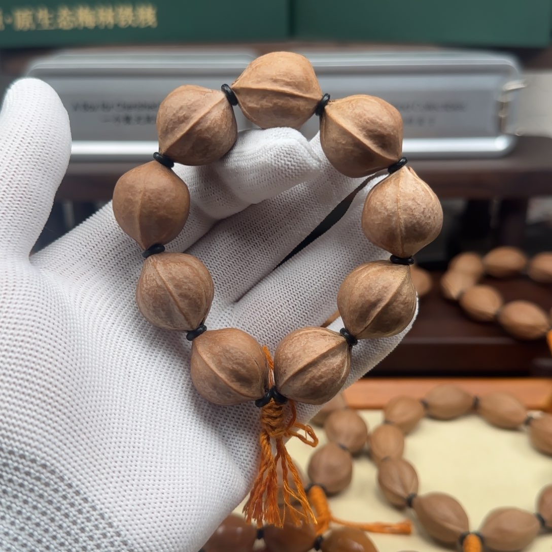 橄榄核手串2125三花短圆