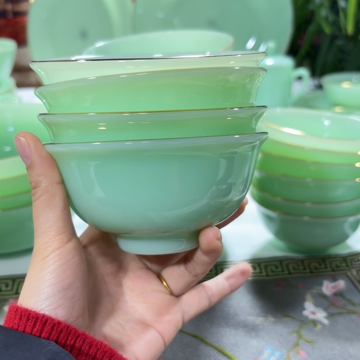 景德镇陶瓷景德镇陶瓷4.5寸4个