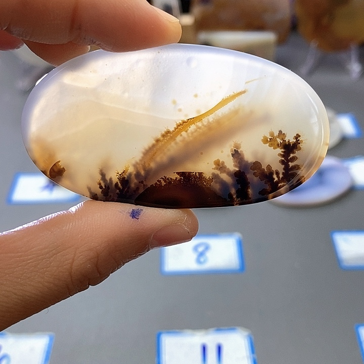 玛瑙/玉髓未镶嵌珠宝半成品