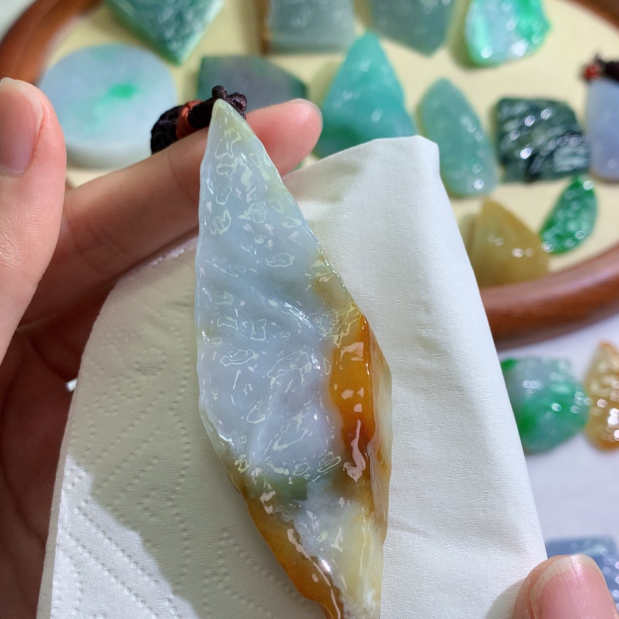 【闪购商品】翡翠吊坠(不含链)未镶嵌 3562