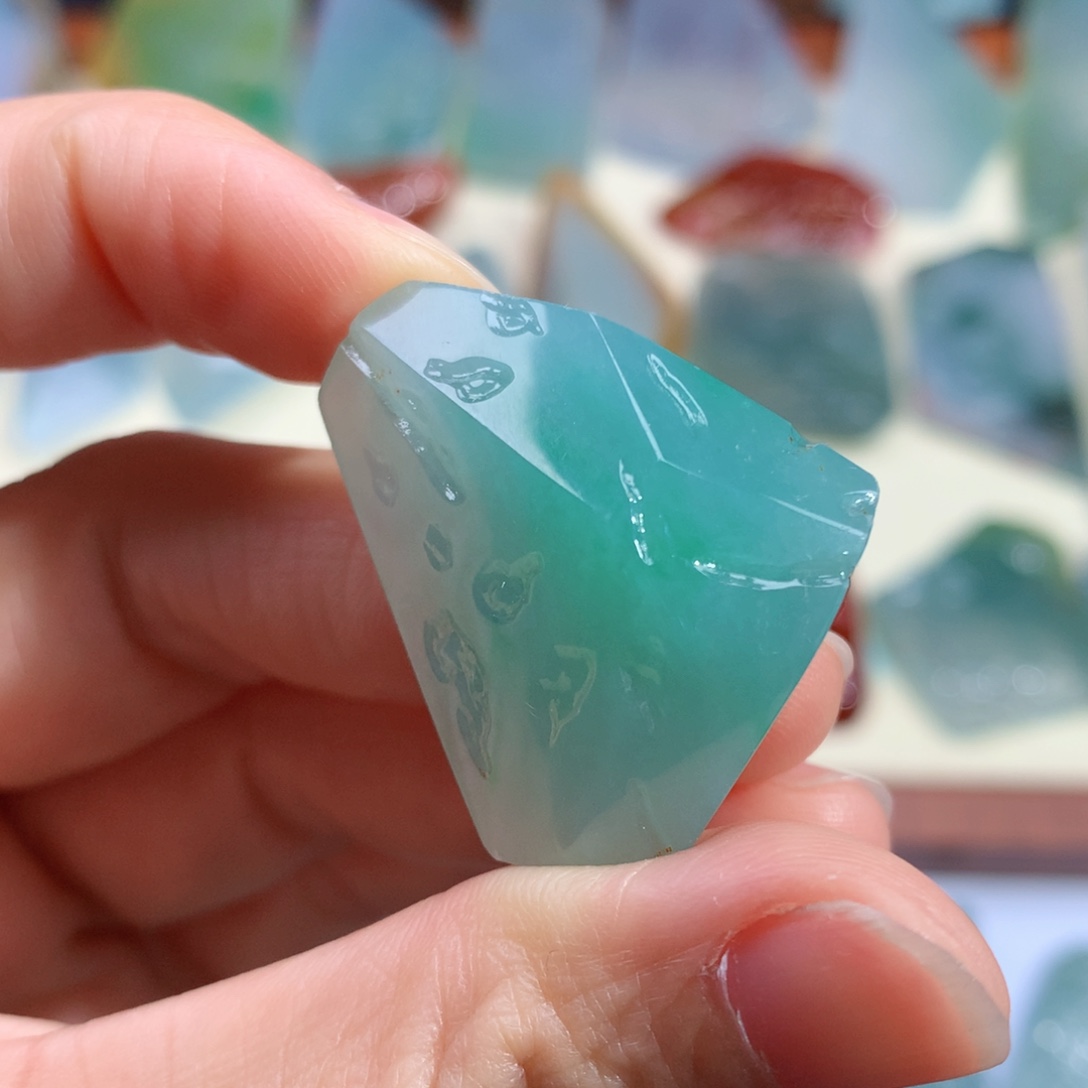 定制翡翠未镶嵌天然缅甸翡翠包工包料