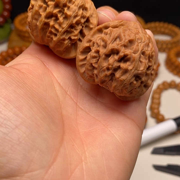 猴头核桃吊坠精品猴头