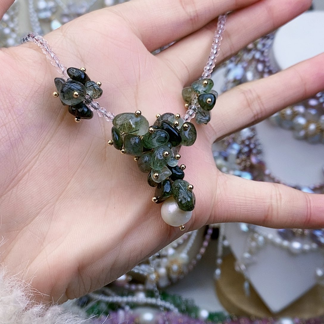 淡水珍珠颈饰未镶嵌