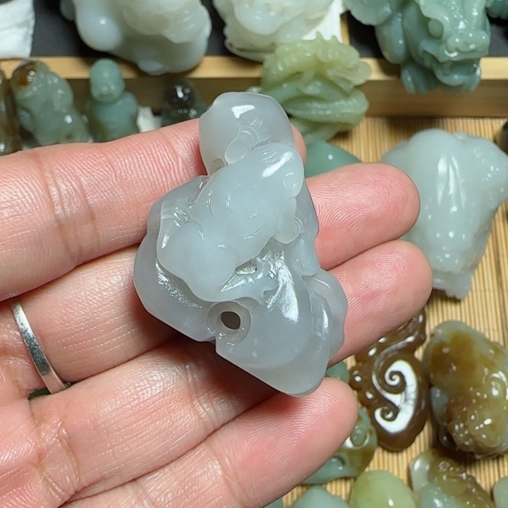 和田玉挂件未镶嵌