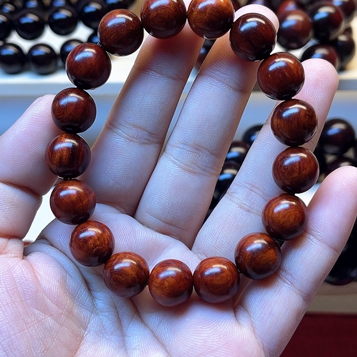 檀香紫檀（小叶紫檀）印度小叶紫檀1.2水波纹