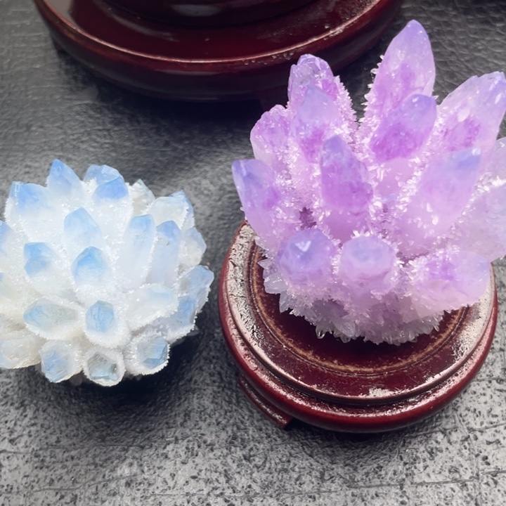 琉璃手工艺品天*晶簇