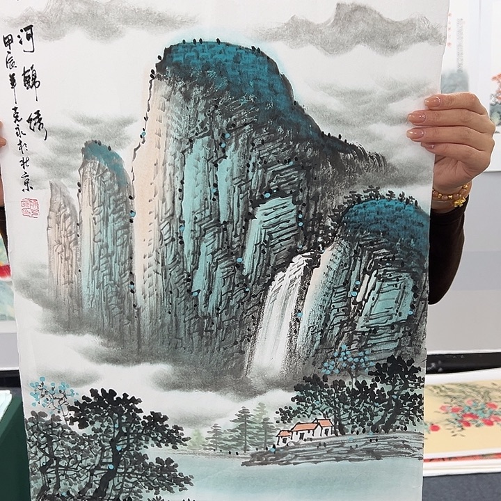 国画手绘国画大捡漏