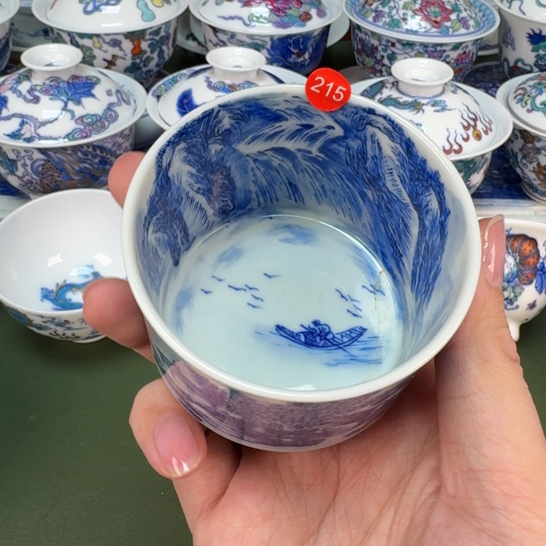 景德镇手工手绘茶具215