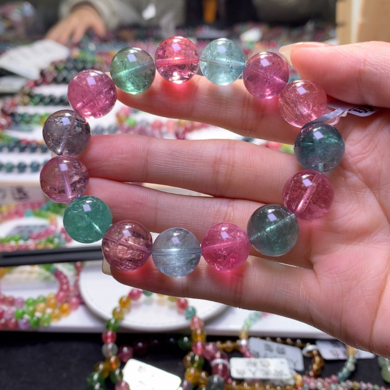 【闪购商品】未镶嵌手串碧玺