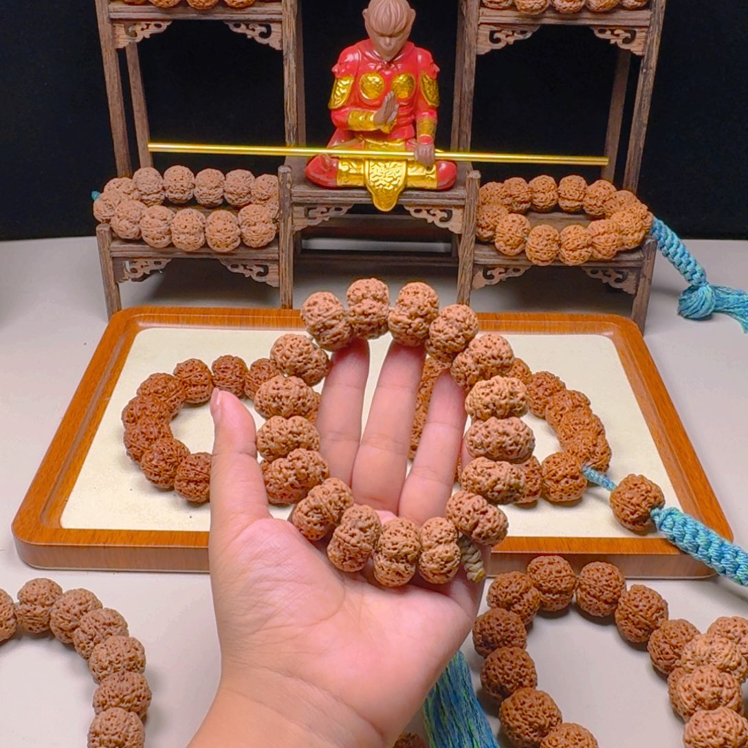 小***美金刚菩提手串24尺寸6瓣雪花夹