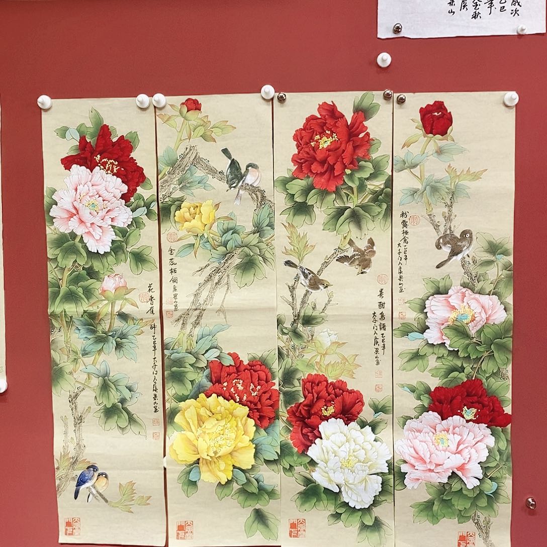 乐***呵国画大风堂嫡传-侯果山老师作品路 