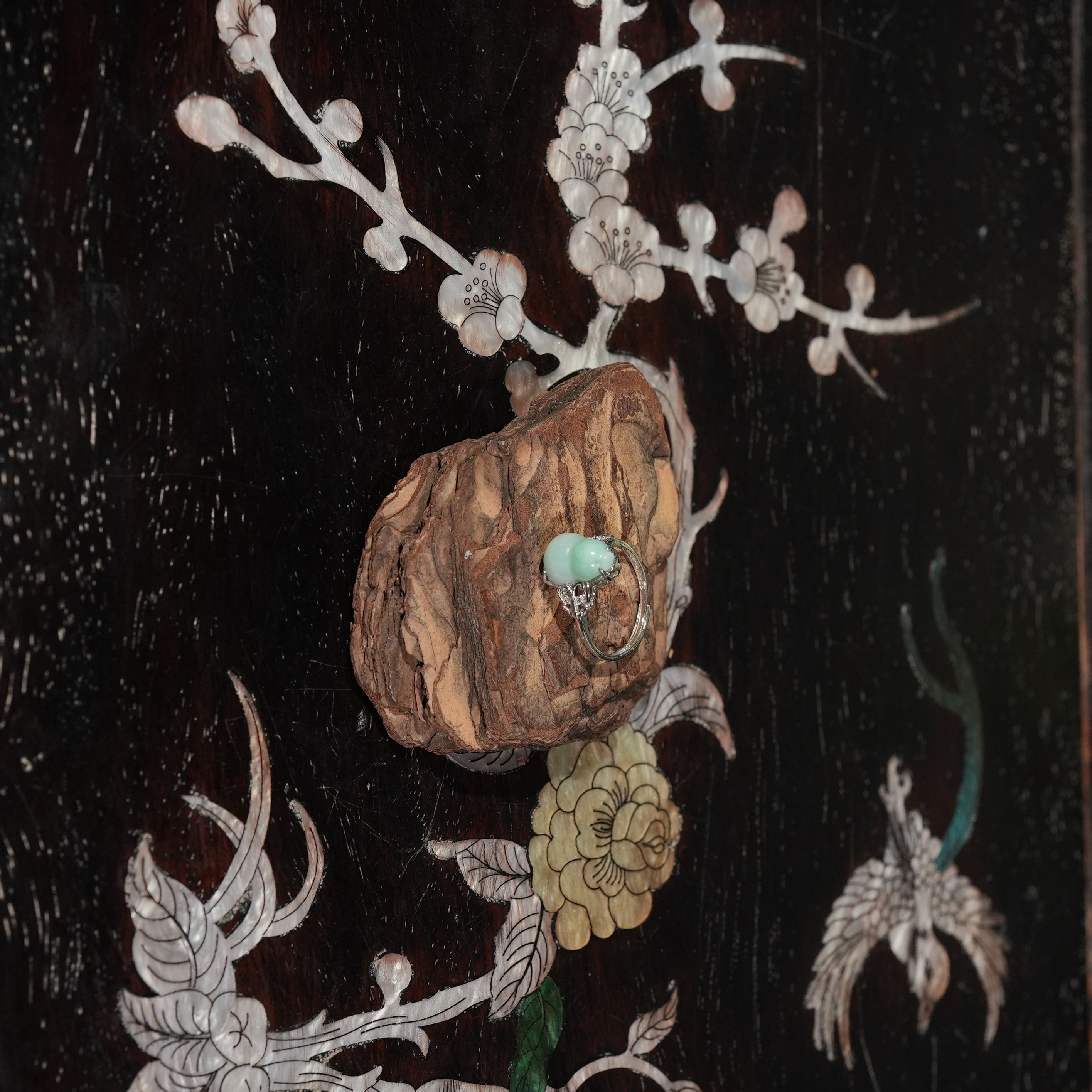 1.7香港王老板-翡翠镶嵌戒指3y740