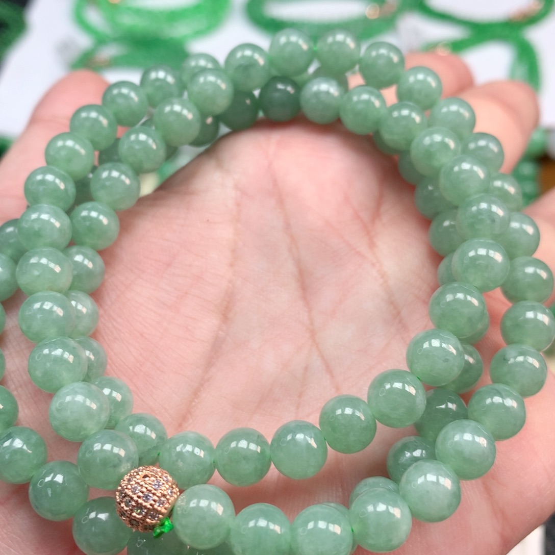 翡翠手链未镶嵌翡翠