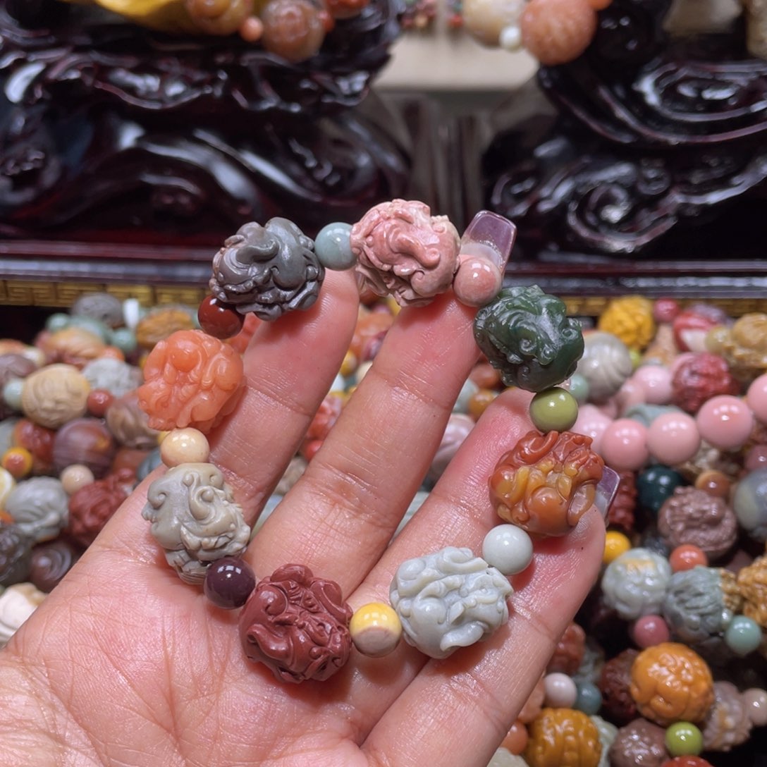 石英质玉手链未镶嵌