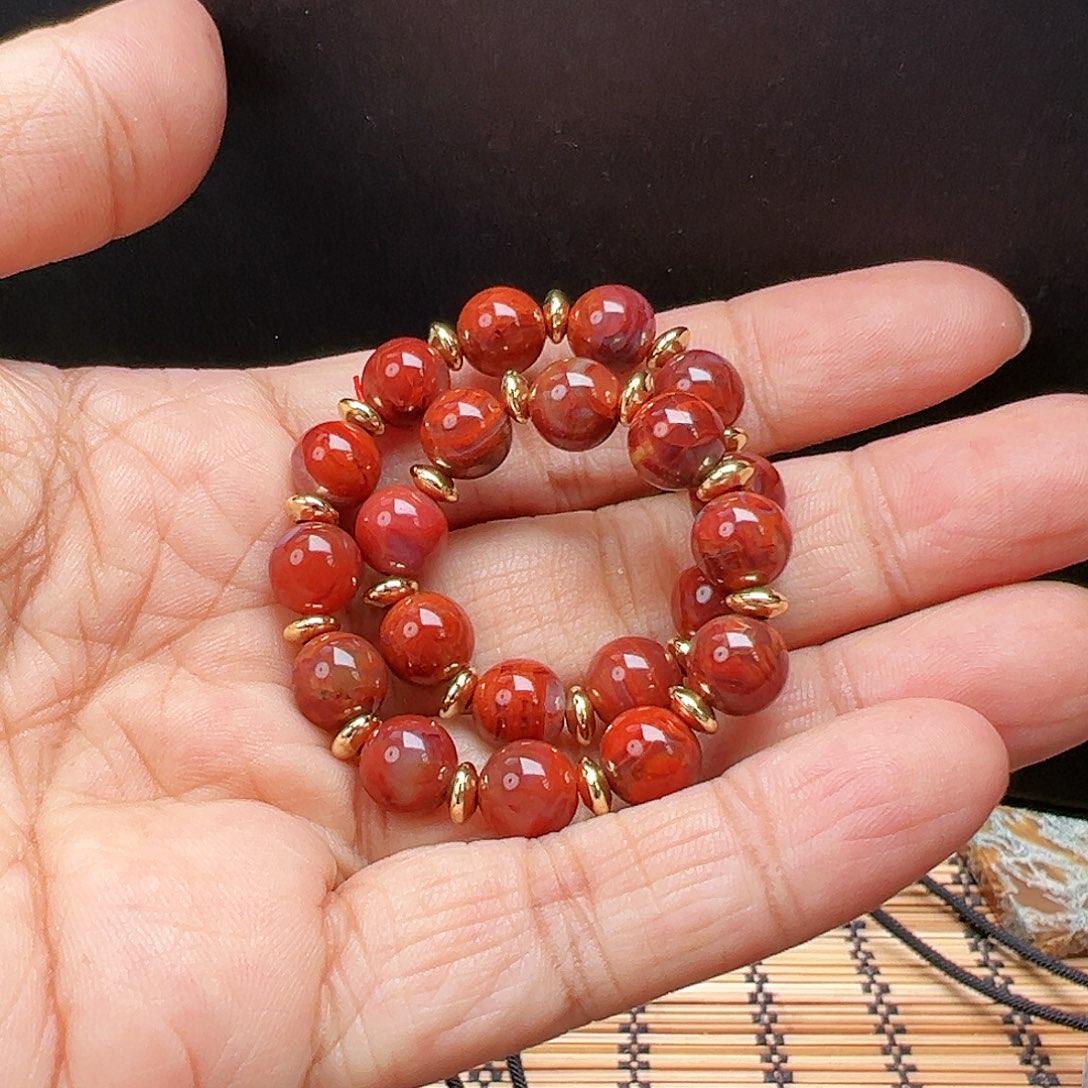 未镶嵌玛瑙/玉髓珠宝半成品