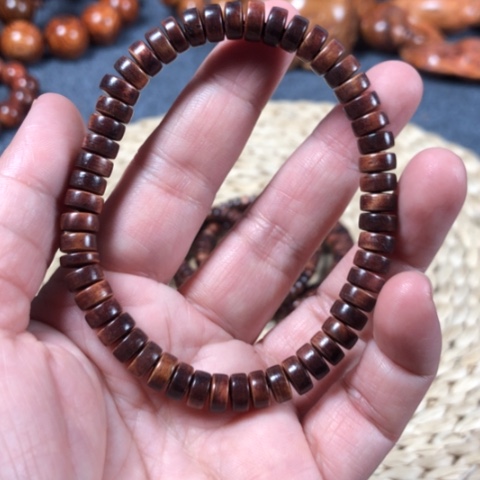 黄花梨/降香黄檀海南黄花梨药片珠