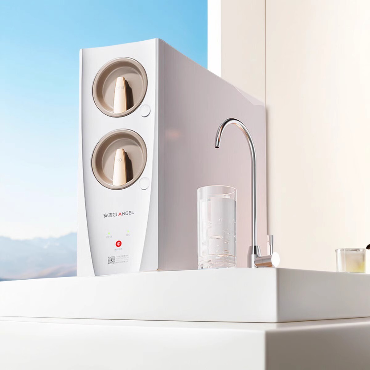 安吉尔净水器家用自来水过滤器净饮机玉龙SE1000G