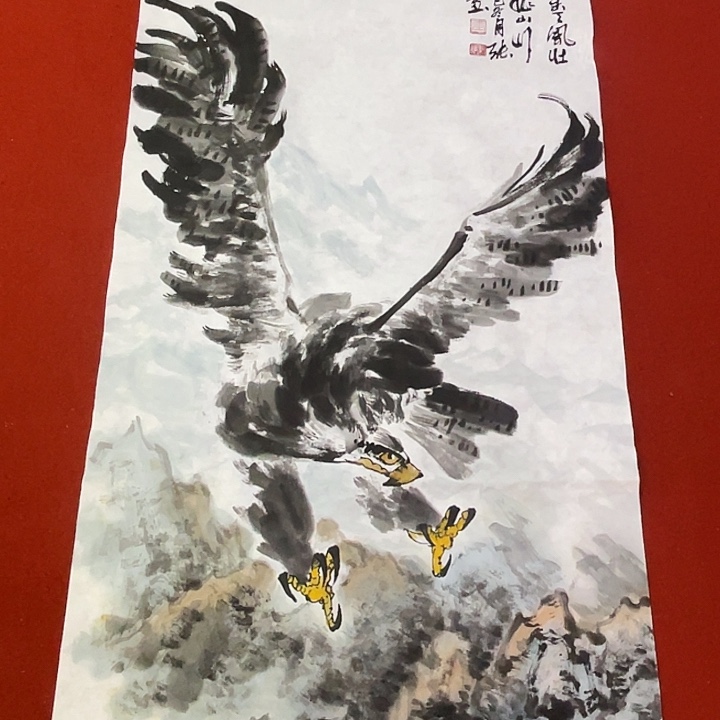 国画张圣敏先生纯手绘作品