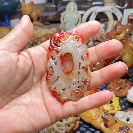 和田玉挂件未镶嵌侠*