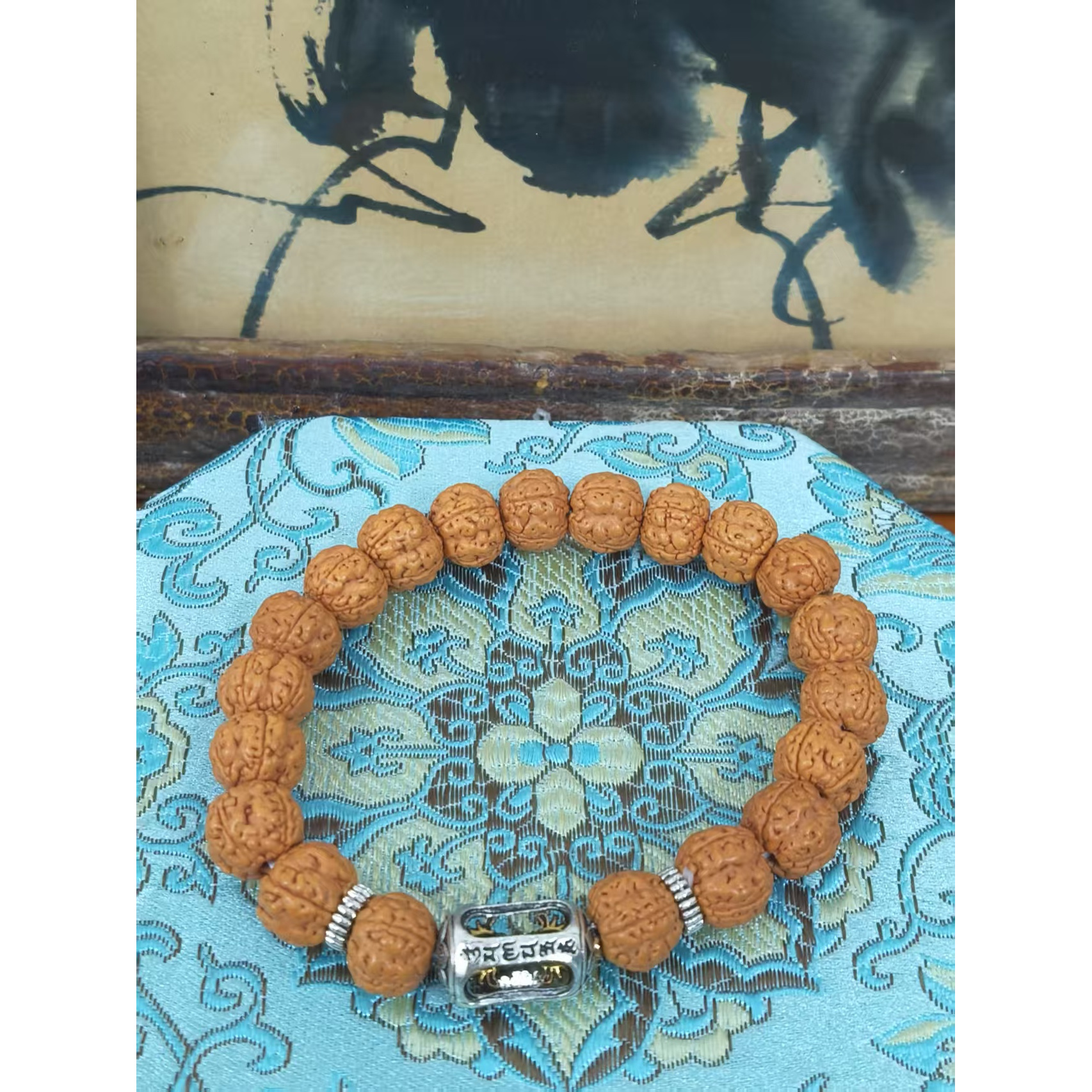 国风复古核桃手串