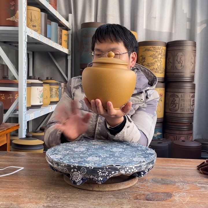 紫砂茶叶罐茶叶罐