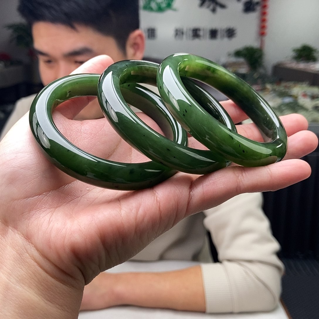 和田玉56-59颜色多样性发拍一发一未镶嵌