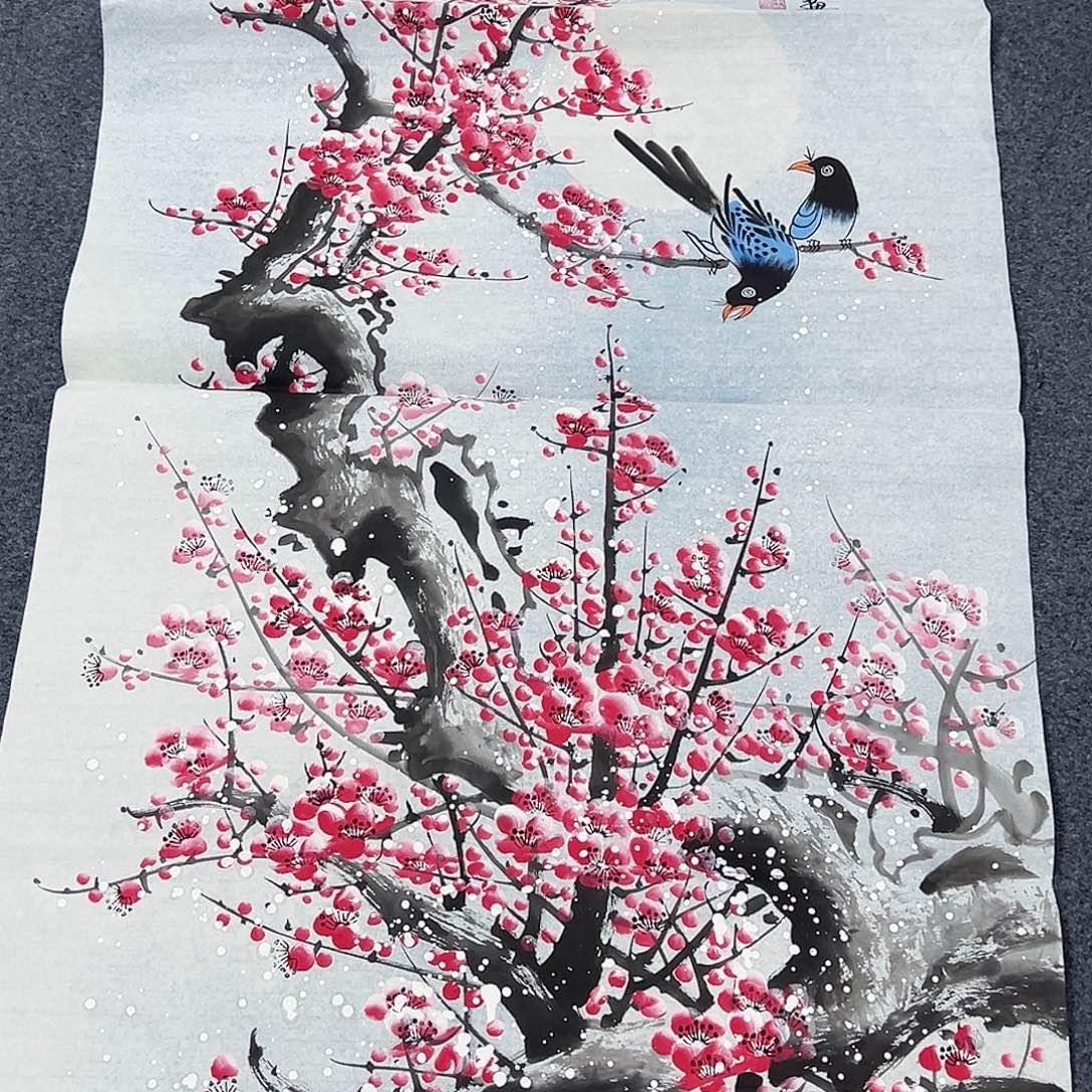 国画事事顺心如意万事如意