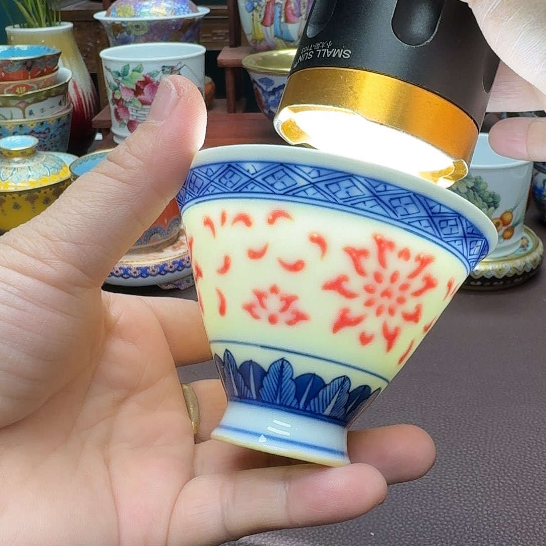 瓷片景德镇仿古手工制作精品展示