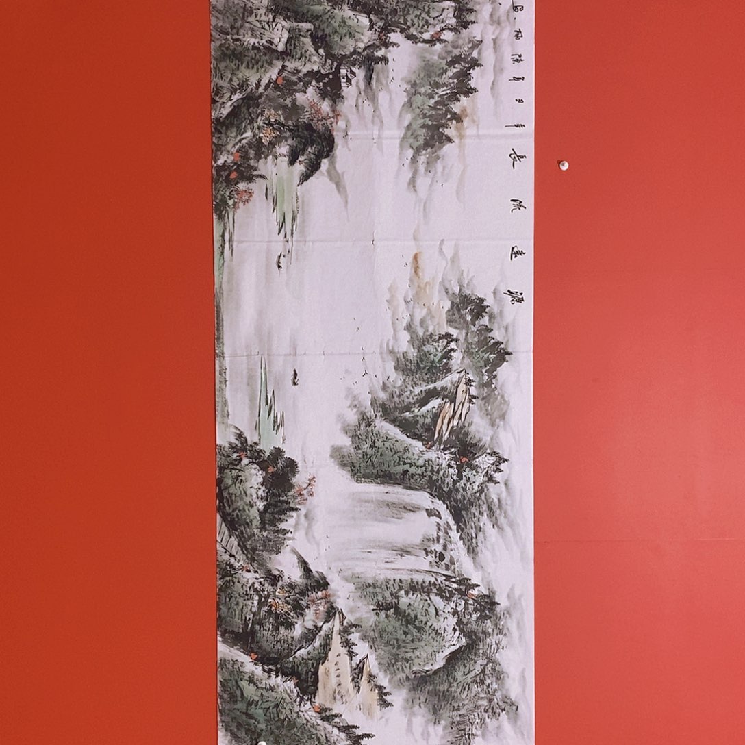国画山水花鸟国画作品