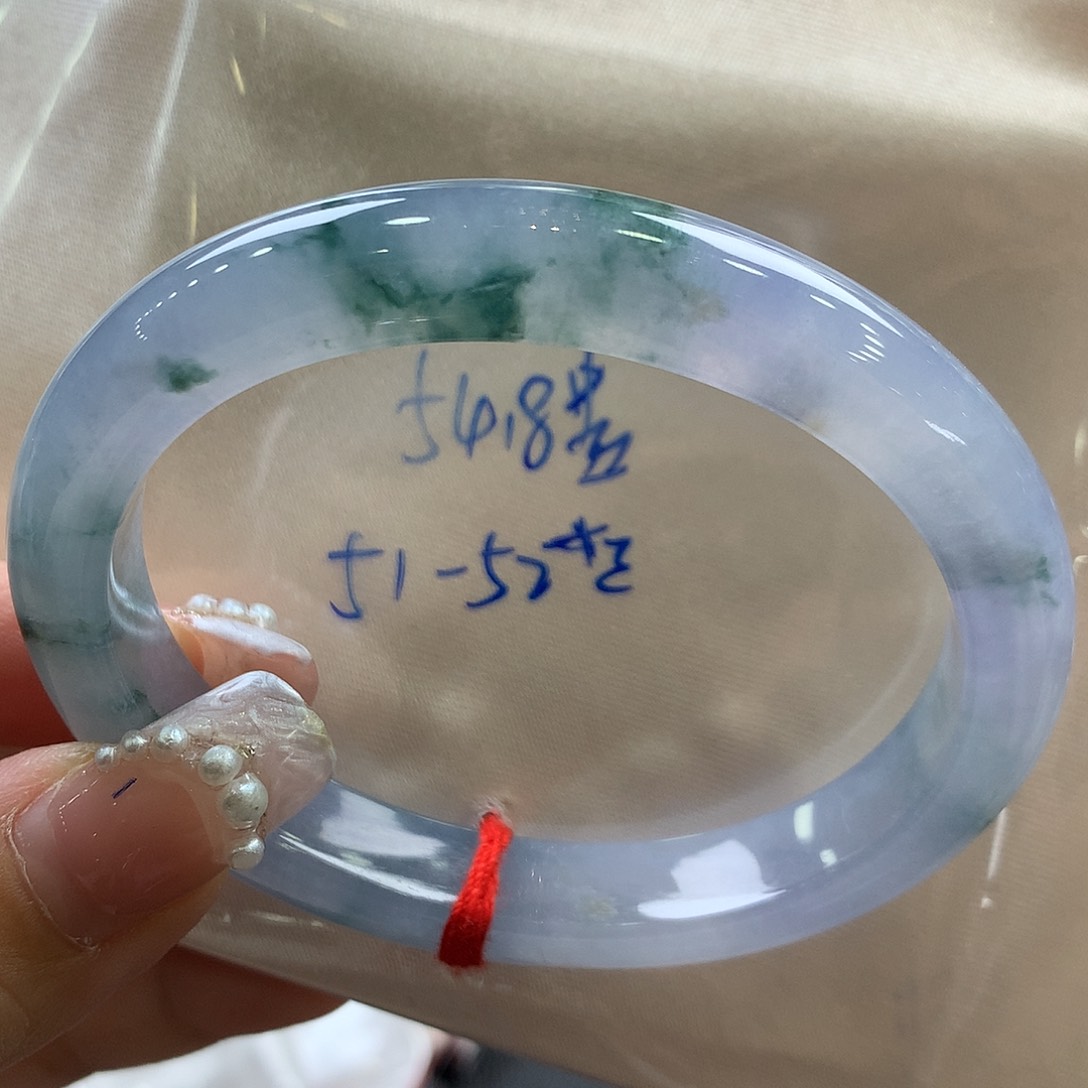 翡翠手镯未镶嵌54.8贵妃