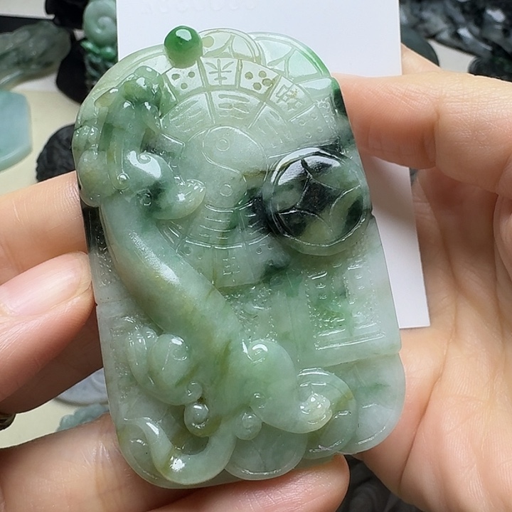 定制翡翠未镶嵌毛货